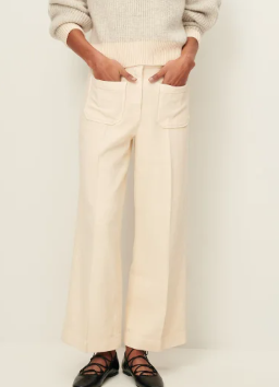 PANTALON HENDRICK FLEUR DE SEL