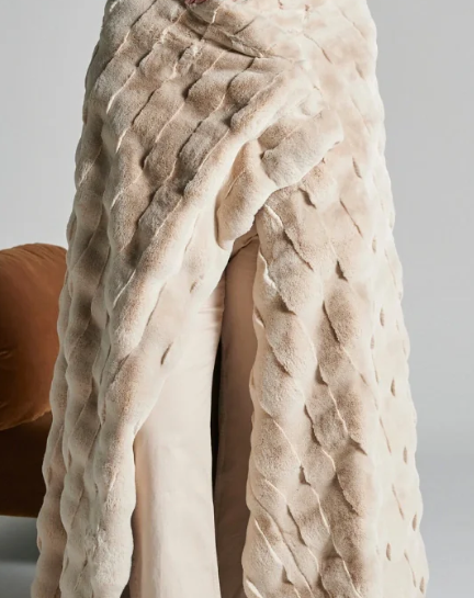 Plaid Fausse Fourrure DUNE FF19