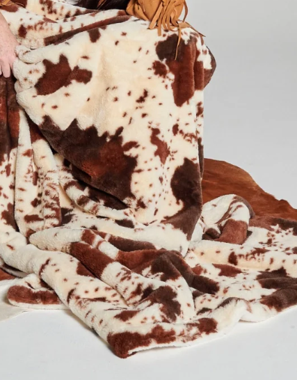 Plaid COW - 150x200 cm -  AWPL-CC07