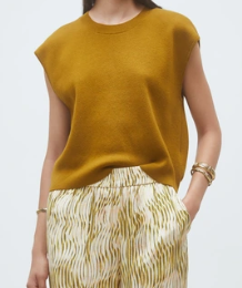 PULL SS MANCHE PLAMA 65-OLIVE