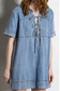 ROBE CLEVER 66-JEANS CLAIR