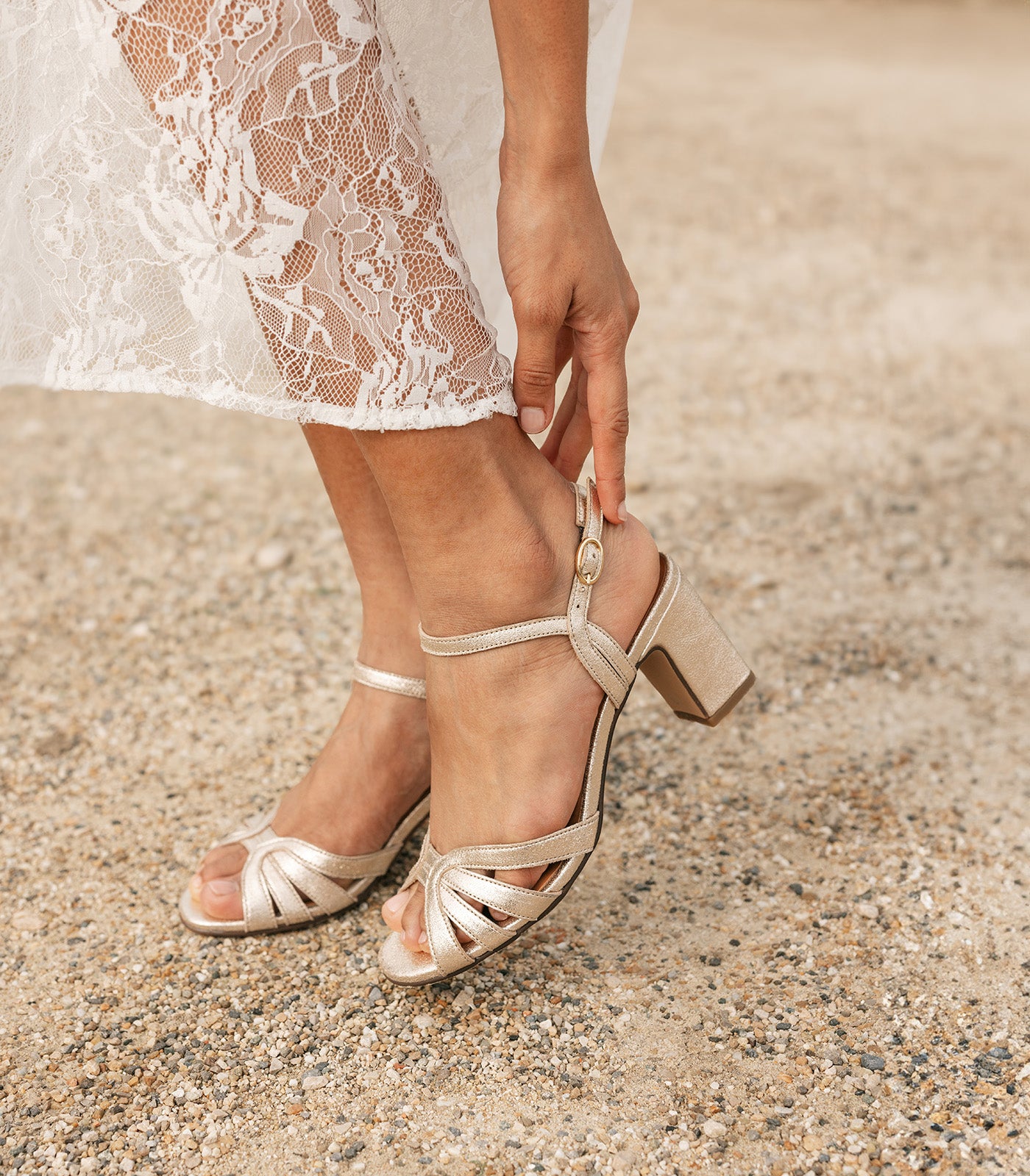 SANDALES VIVIANE DORE CLAIR