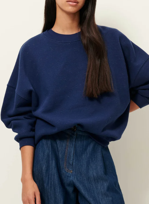 SWEAT CHEBBI blazer blue