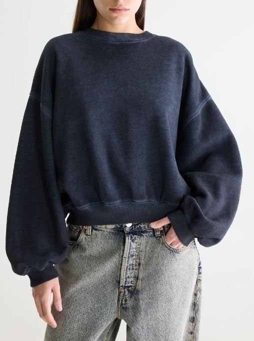 SWEAT FANCY61 T1818F NAVY-T1818F