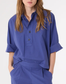 CHEMISE JODIE COBALT  BLEU