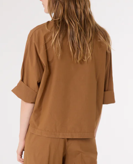 CHEMISE JODIE / TABAC MARRON