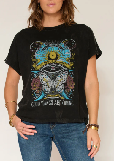 T-SHIRT TALYSSA BLACK