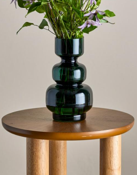 Johnson Vase, Verte, Verre