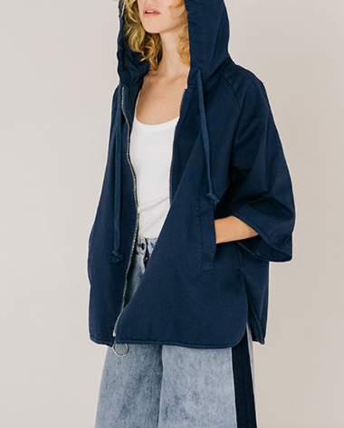 VESTE ALBA RAINY NAVY